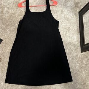 Black Sleeveless Corduroy Dress size 4 (small)